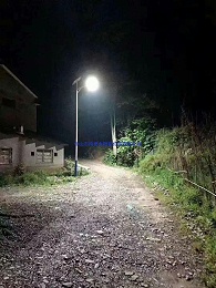 山东孝水硒乡路灯改造项目